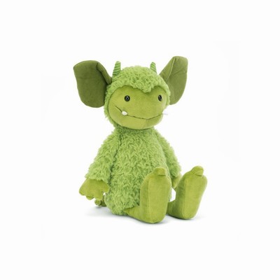 Jellycat Grizzo Gremlin UK | 03169GHWT
